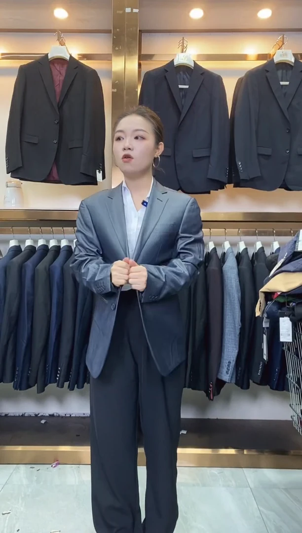 37编号。剪标男装，尺码175