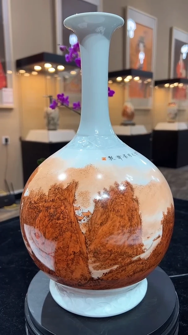 其他瓷崔景哲-瓷器-A小-山村秀色