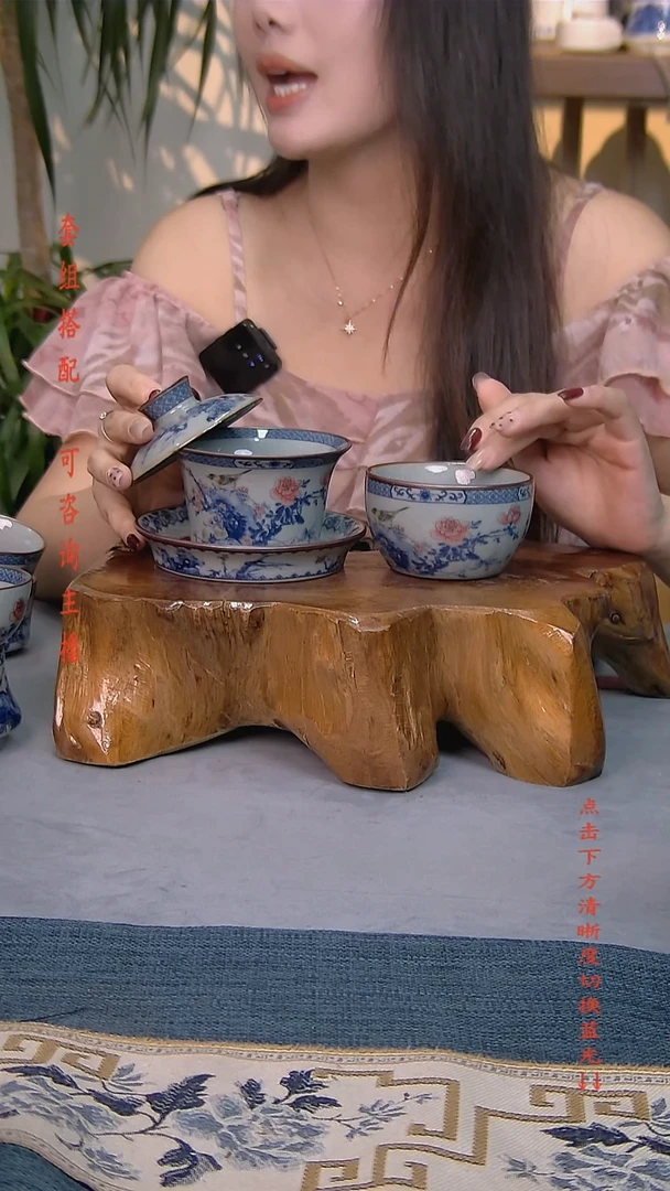 简装家用款2件套 老陶泥开片纹陶瓷茶具