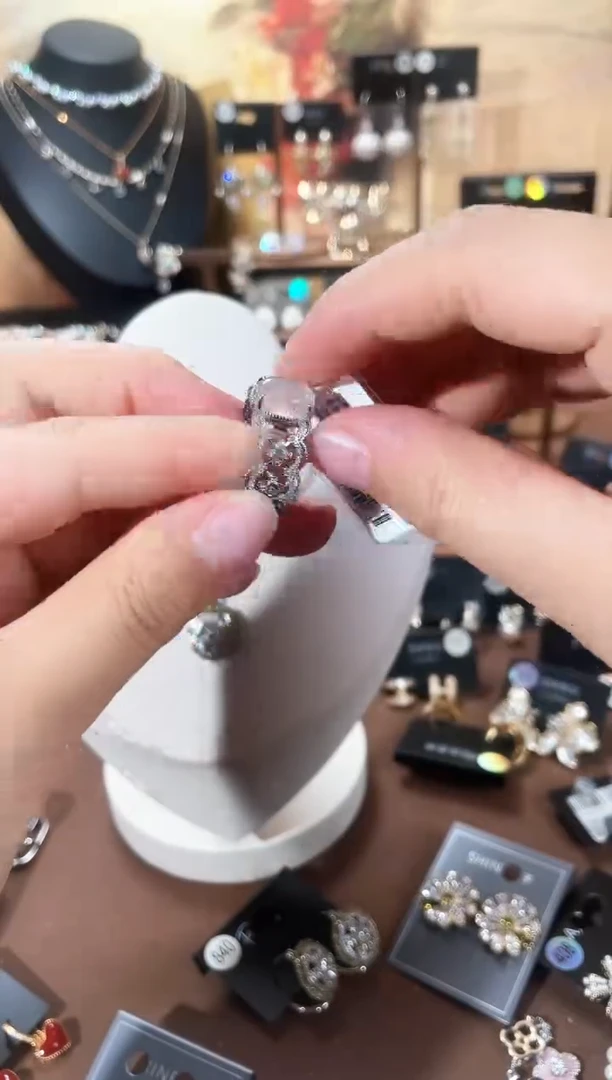 合金925银锆石7303