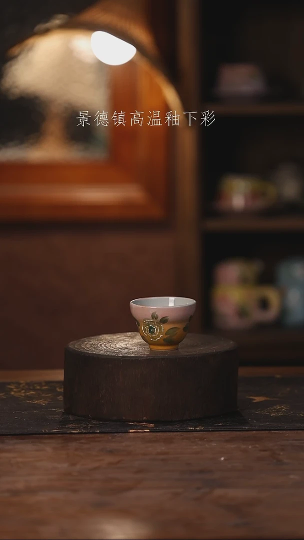陶瓷景德镇高温釉下手绘陶瓷