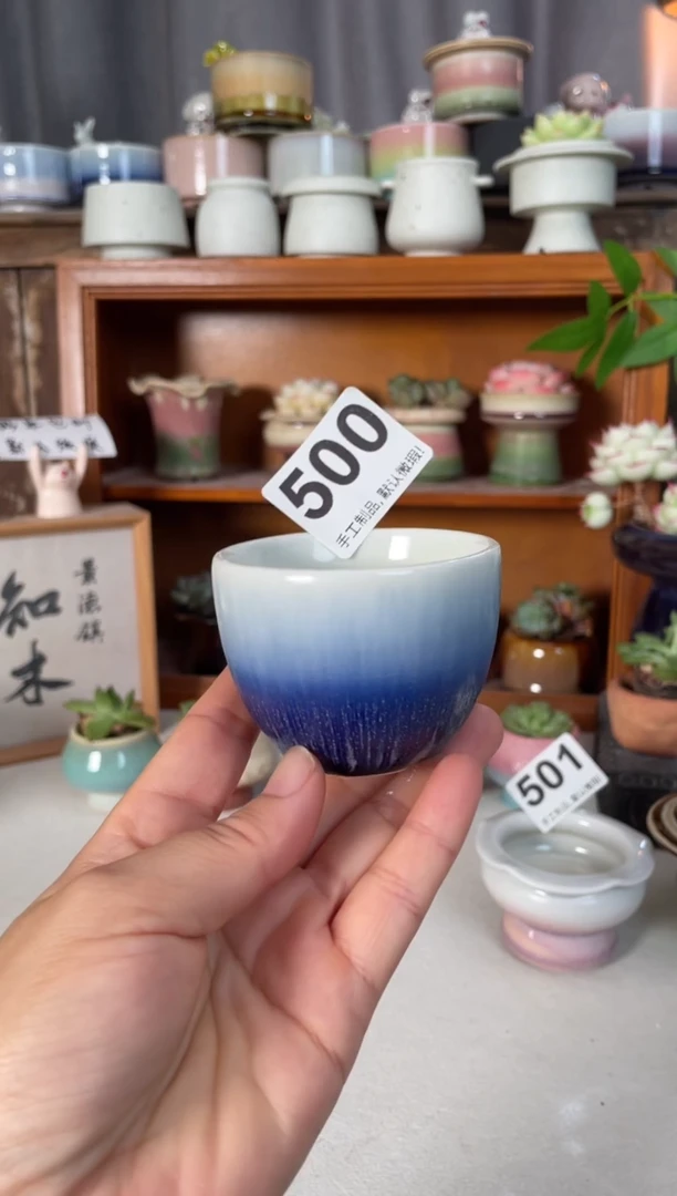 瓷片500微瑕知木小芳你花盆