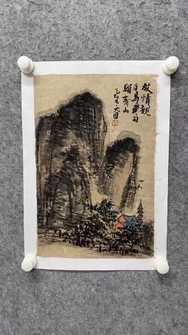 国画写意画花鸟画手绘