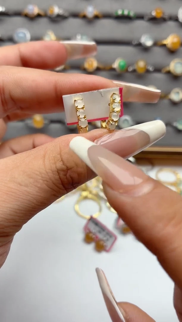 银S925镶嵌戒指翡翠.