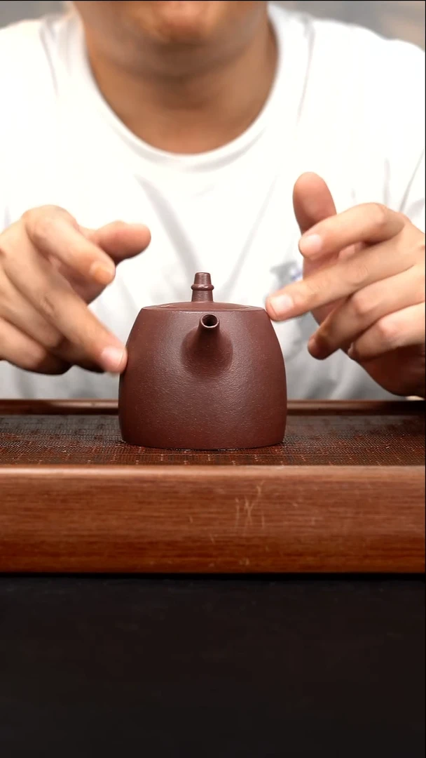 茶壶紫砂XJ粗砂底槽清汉铎