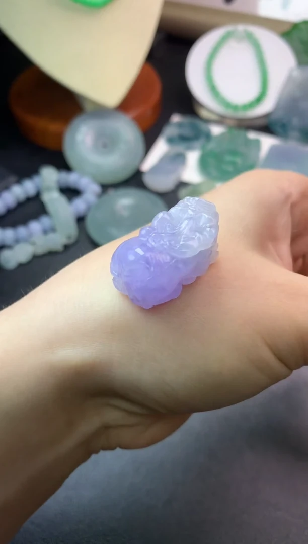 定制翡翠未镶嵌毛货