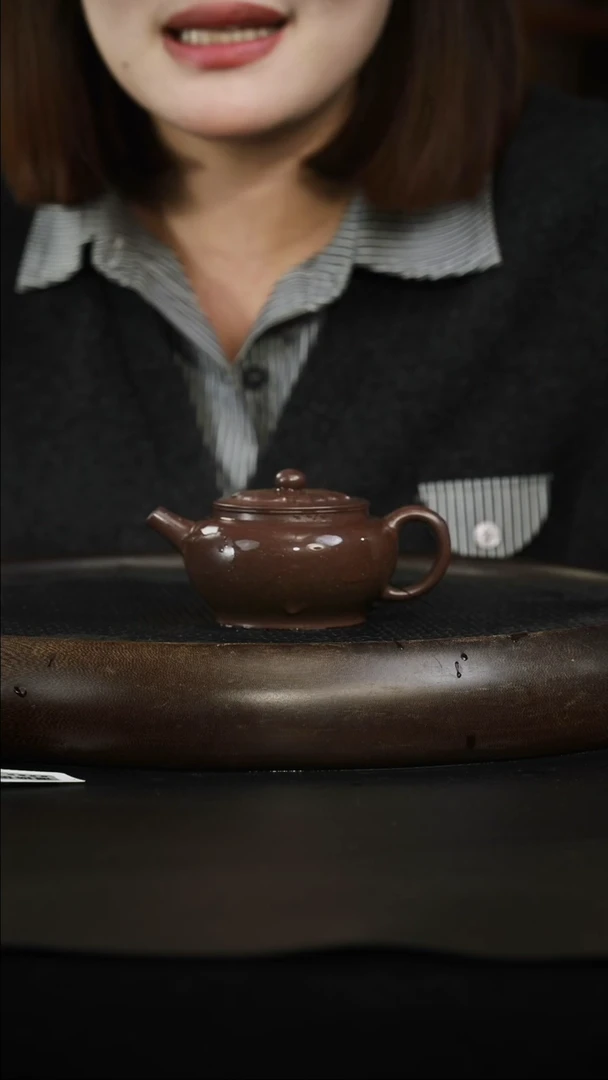 茶壶紫砂紫玉金砂