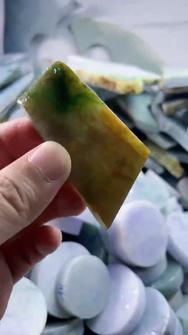 翡翠裸石天然A货翡翠1115