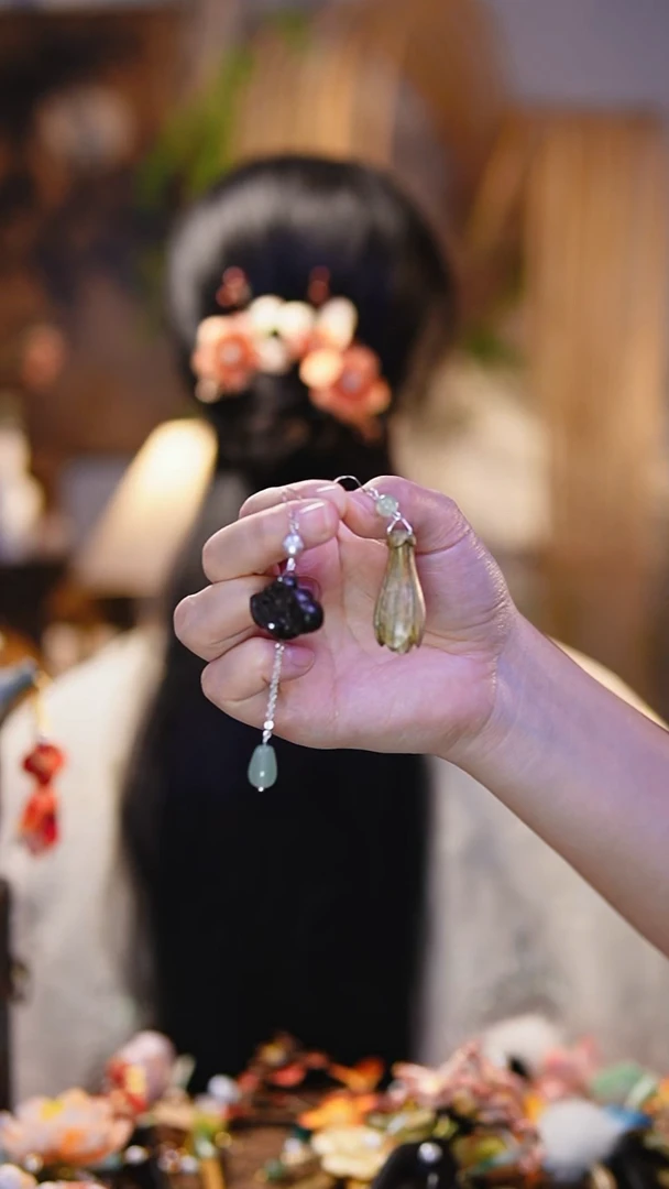 木原创设计定制组合耳环