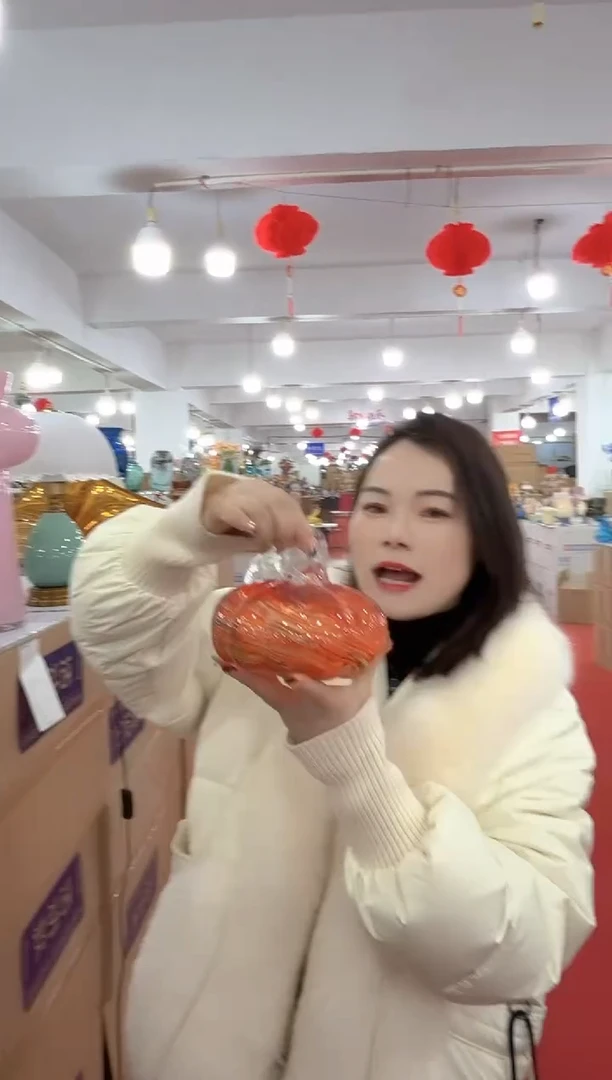 【闪购商品】无铅玻璃甄选花器-j-早8