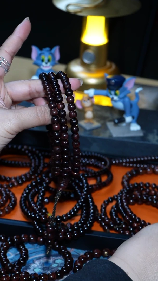 手串/手链黄花梨/降香黄檀【MOYU】海南黄花梨 7*7.7*108 文玩手串