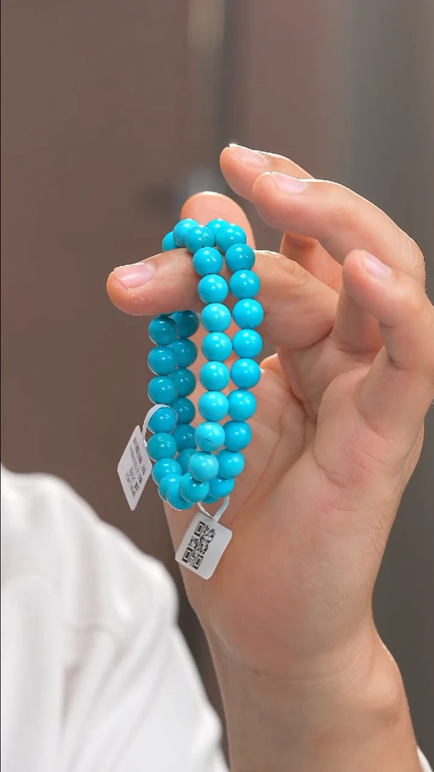 未镶嵌绿松石手串吳*生1