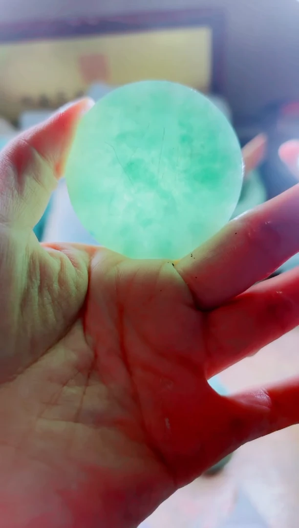 翡翠挂件未镶嵌A货曹璀242