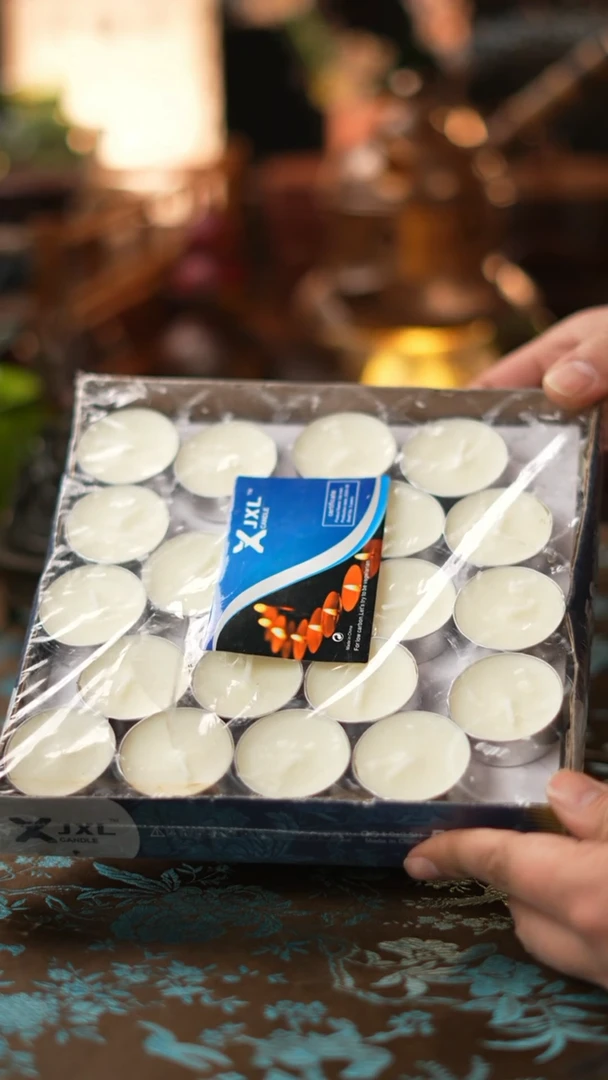 【闪购商品】无烟酥油温茶炉蜡烛50颗4小时