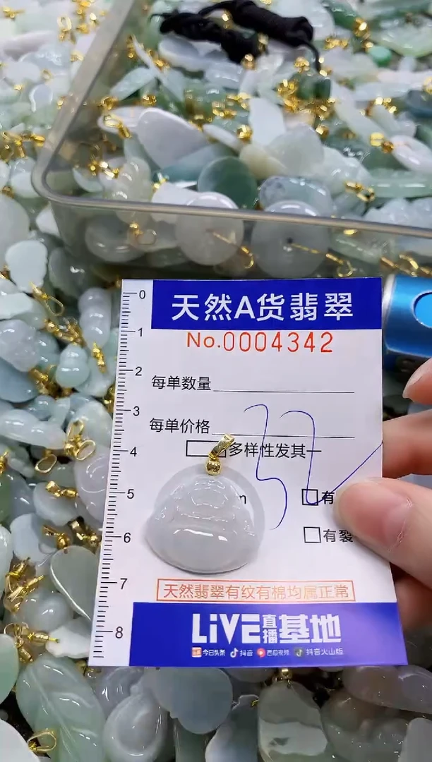 颈饰未镶嵌翡翠天然A货翡翠