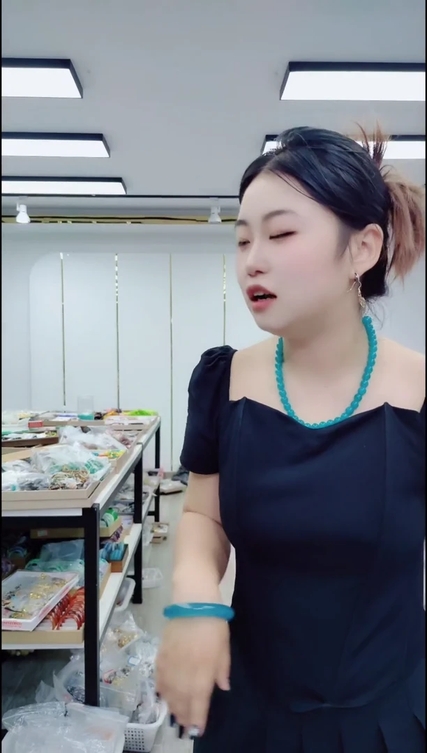合金颈饰天河石0610妈妈链