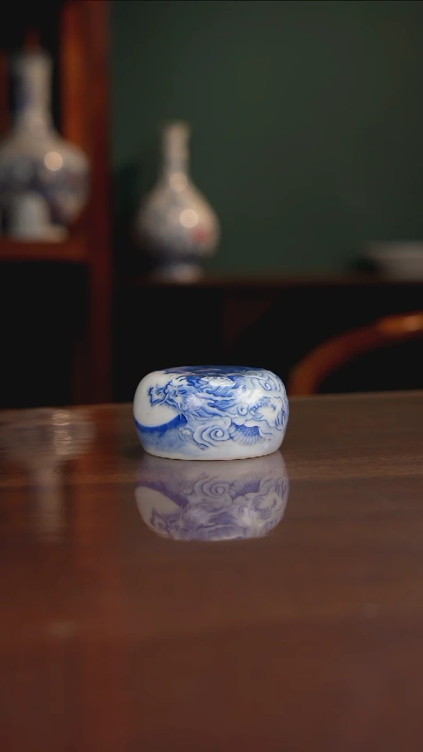 自成堂柴窑 雕龙画凤