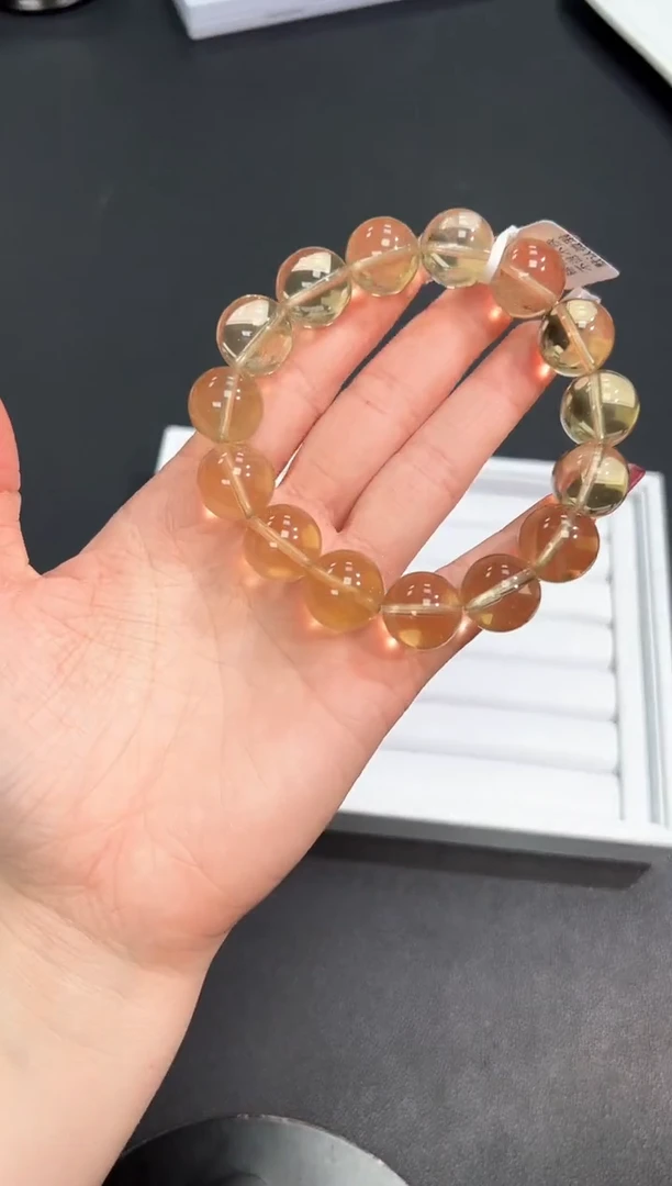 【闪购商品】水晶手串未镶嵌59o多样性发其一/1条15mm默认微瑕