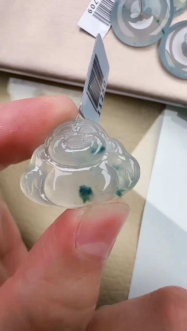 翡翠未镶嵌颈饰缅甸翡翠a货
