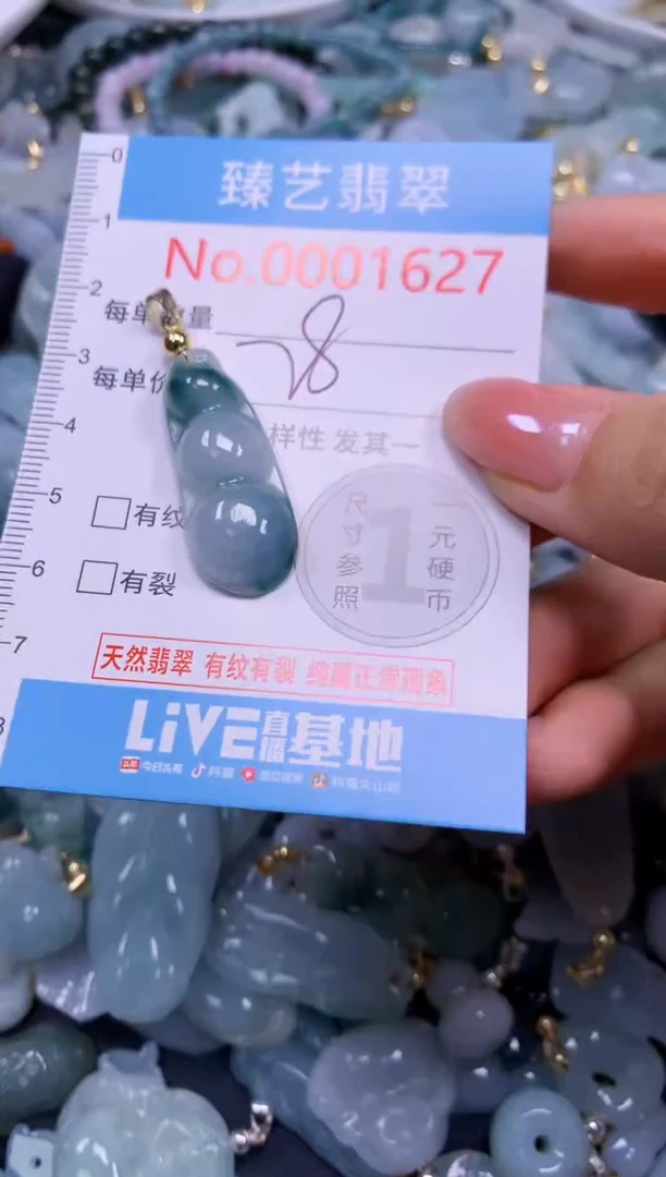 颈饰未镶嵌翡翠1627