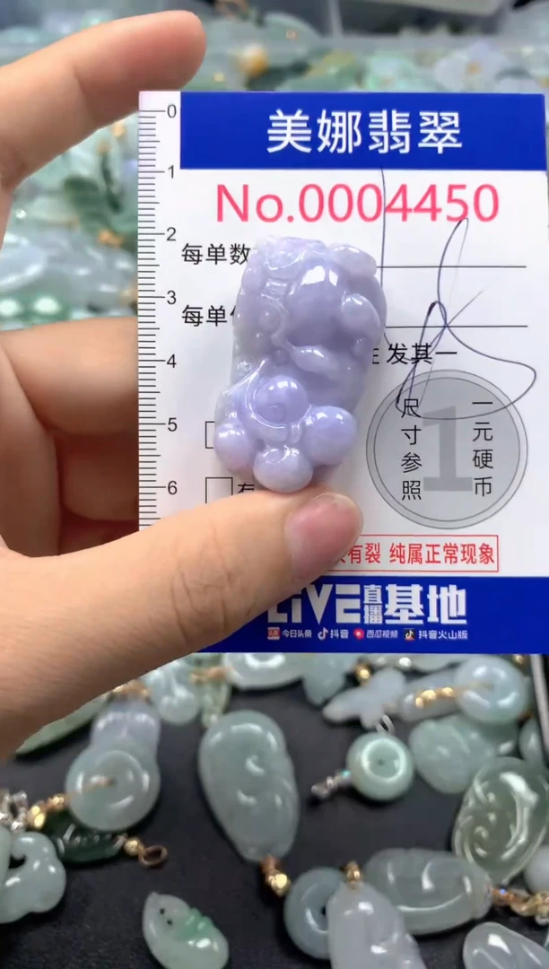 颈饰未镶嵌翡翠4450