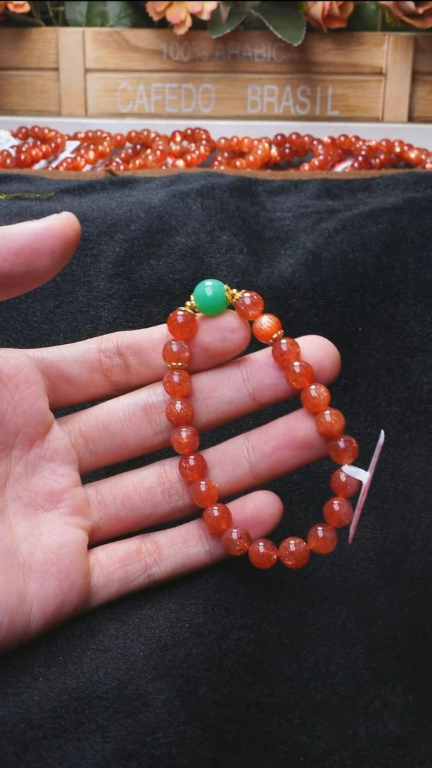 未镶嵌L003金太阳DIY单圈长石多样性