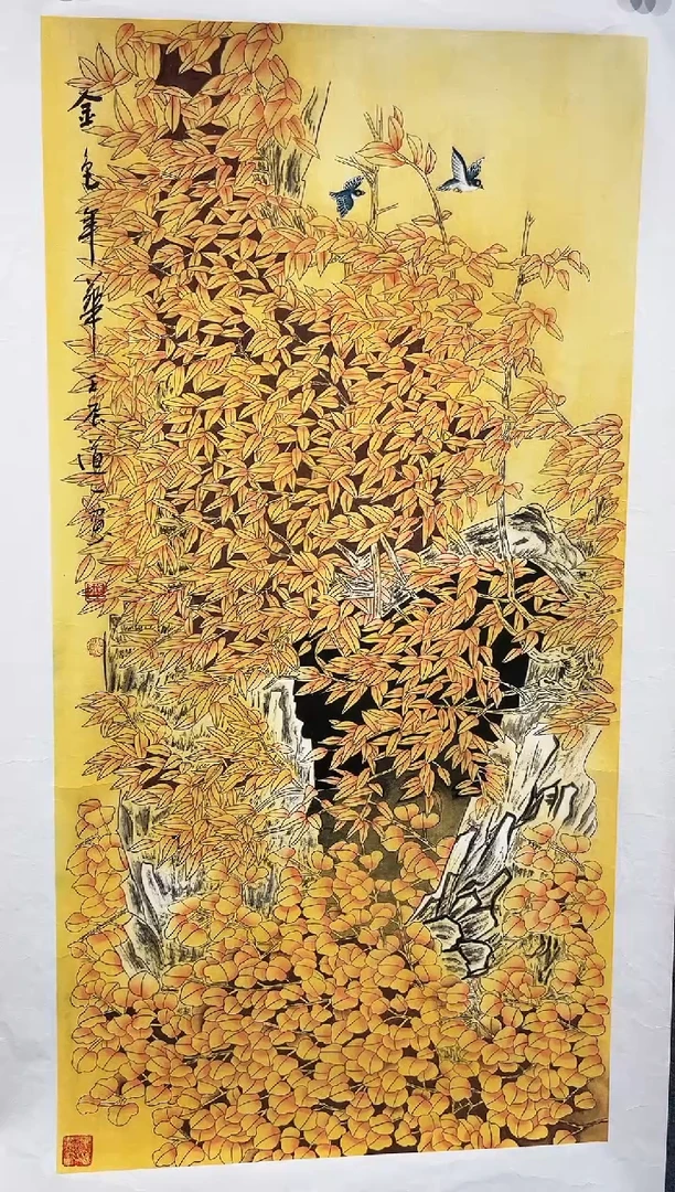 国画道一李学斌国画作品A28
