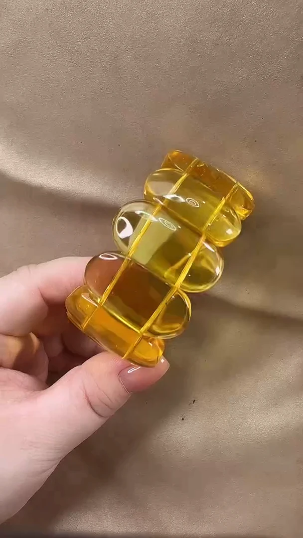 琥珀颈饰未镶嵌手串