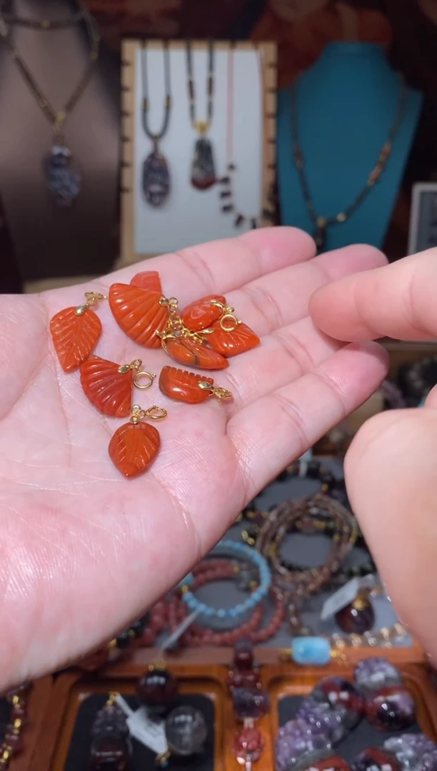 【闪购商品】水晶南hong提溜未镶嵌多样性发一个