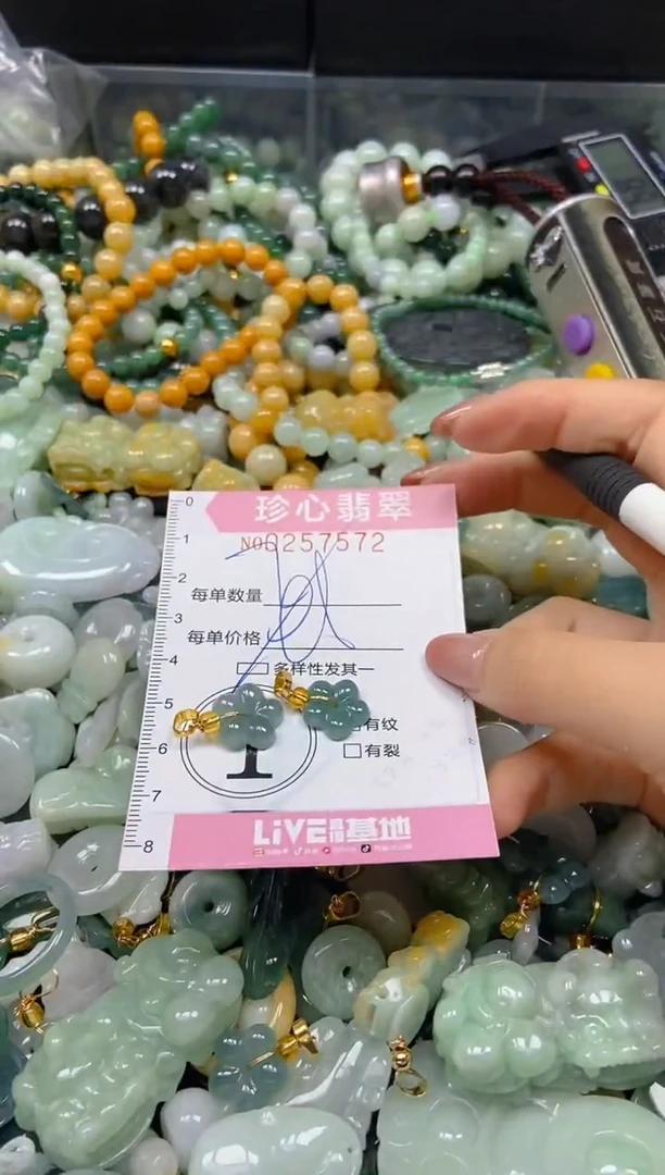 翡翠未镶嵌颈饰闪购0257572多样性发其一