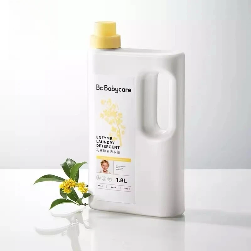 【1.8L】花萃酵素洗衣液婴儿宝宝专用草本留香温和去污去奶渍刮码发