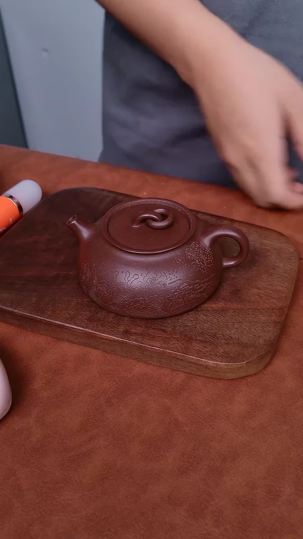 茶壶紫砂楚*。宜兴高端紫砂壶