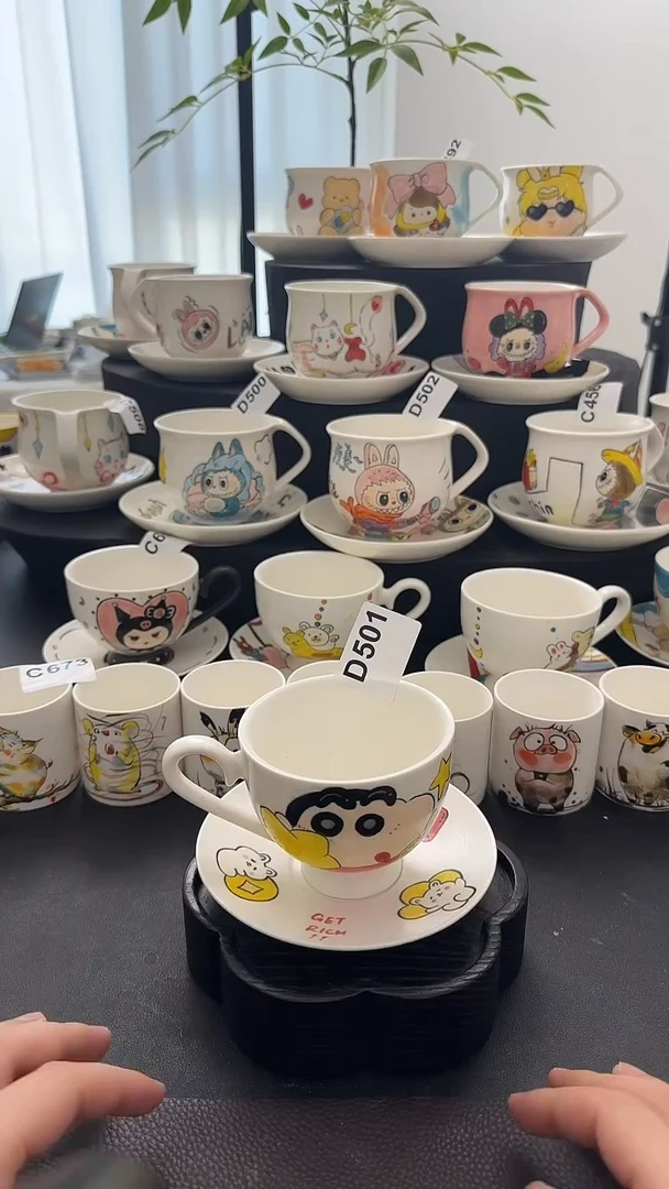 纯手工纯手工绘制陶瓷杯501