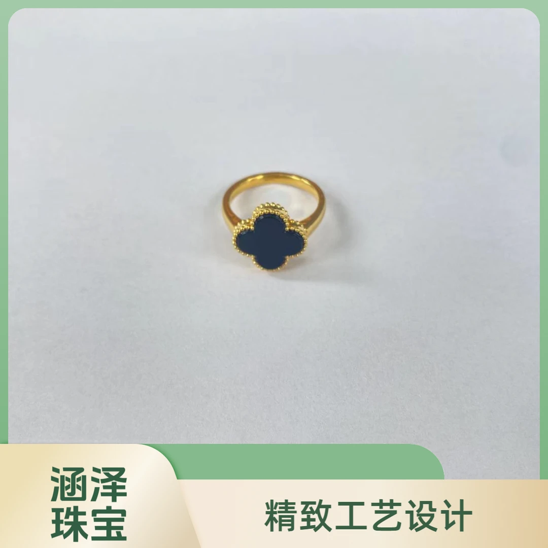 【质检发货】源头工厂-黑色戒指-NP