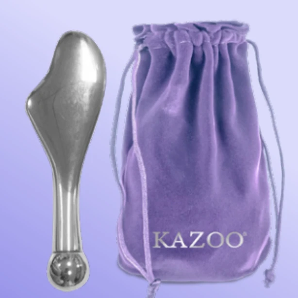 可逐kazoo定制按摩棒面部美容精油脸部专用全身通用刮脸按摩