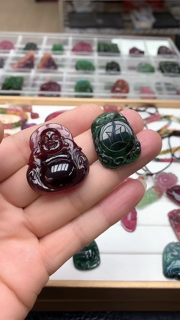 【闪购商品】碧玺吊坠(不含链)未镶嵌吊坠60