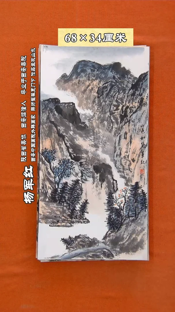 书法8杨军红老师国画