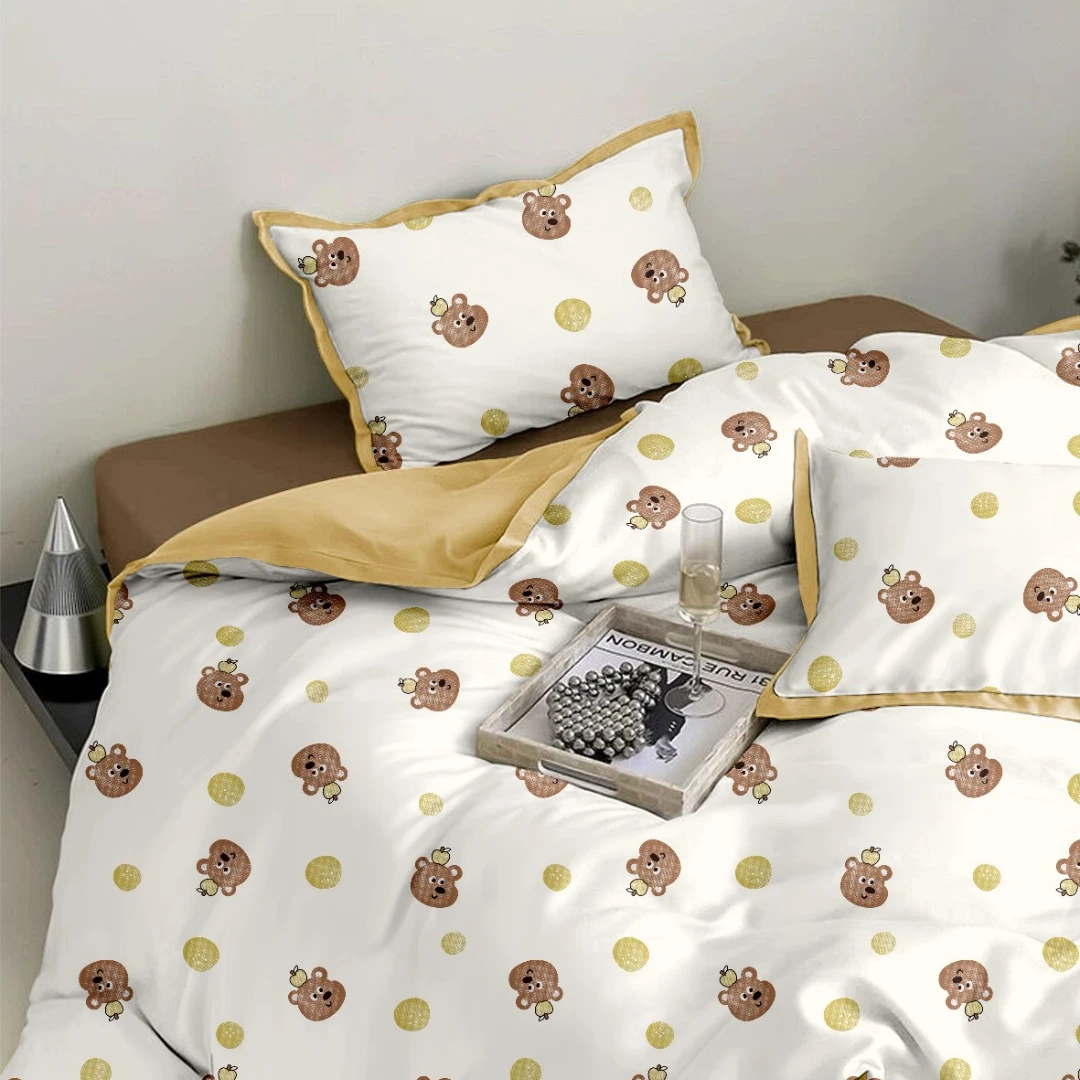 打板样品床单【开心小熊】2X2.3米（±5cm）