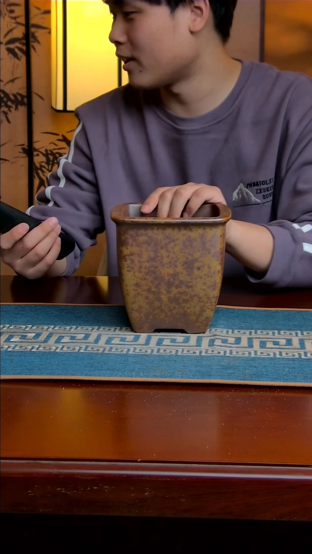 【闪购商品】紫砂花盆13*14内径紫砂花盆