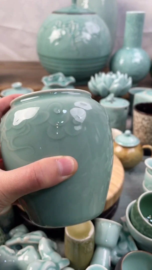 【闪购商品】特价福利 微瑕 慧仙青瓷