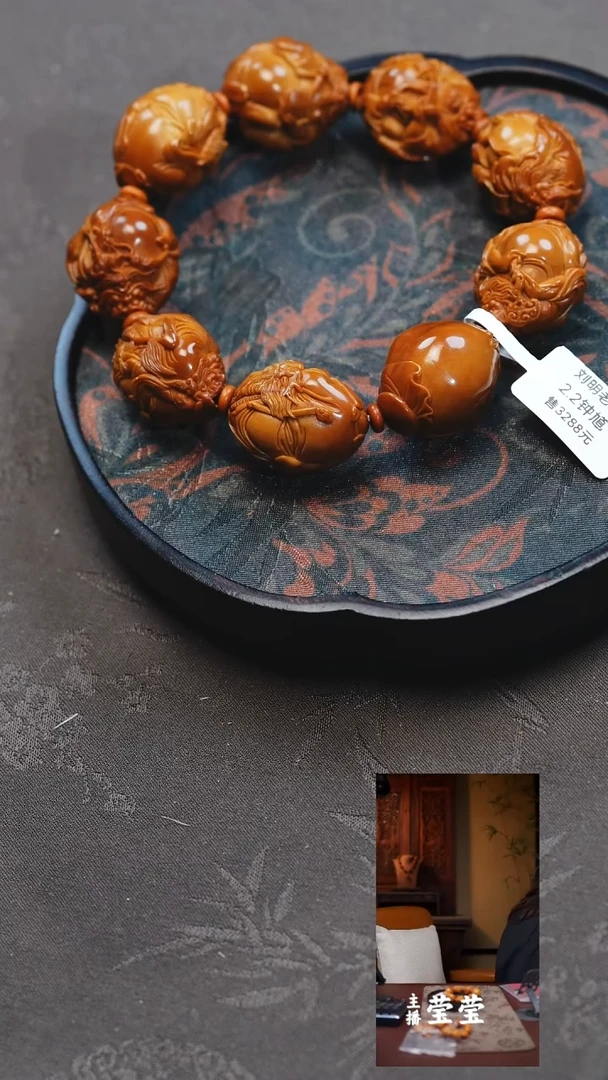 手串/手链橄榄核厂**租钟馗手串