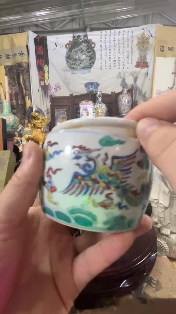 摆件现代陶瓷摆O