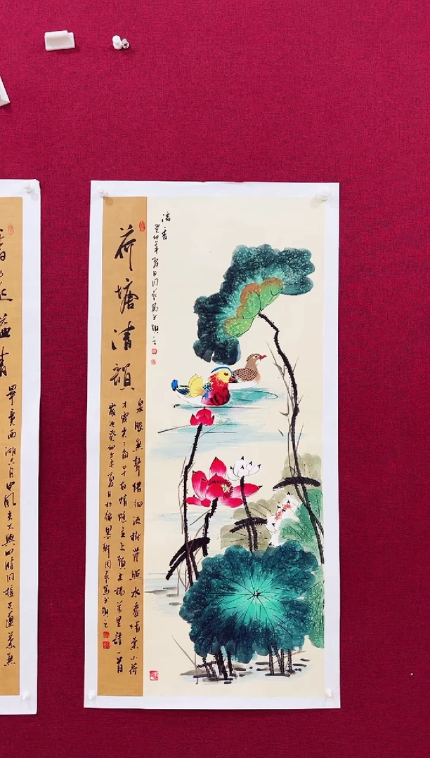 国画周艺国画花鸟作品