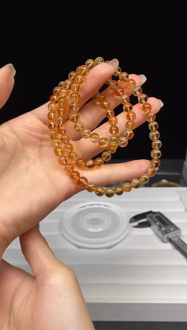 水晶手链未镶嵌多样性发其一；编号005