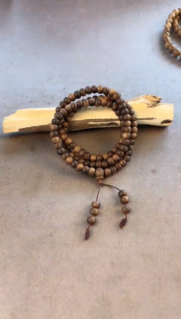 沉香沉香碎屑富森红土08苹果珠多圈沉39克+多样性发一