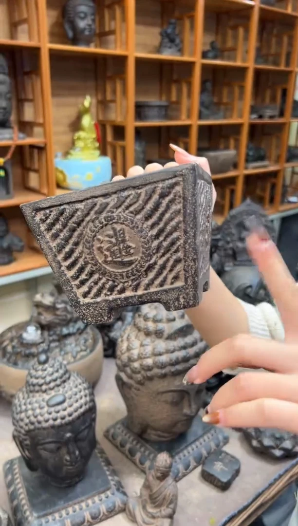 陶土【火山泥】日进斗金盆