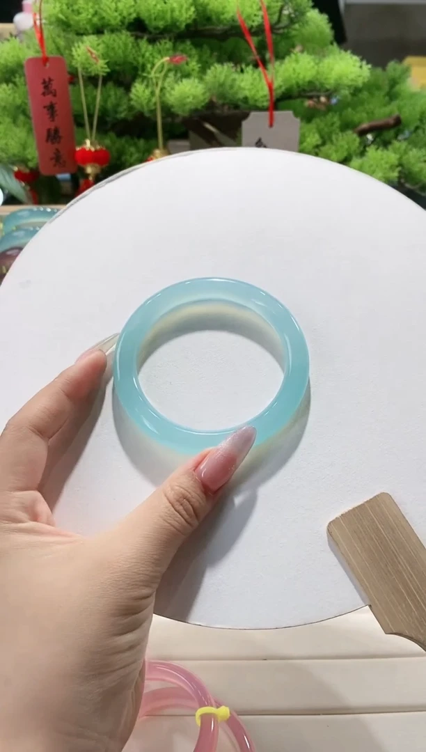 玛瑙/玉髓手镯未镶嵌4-59.1福利