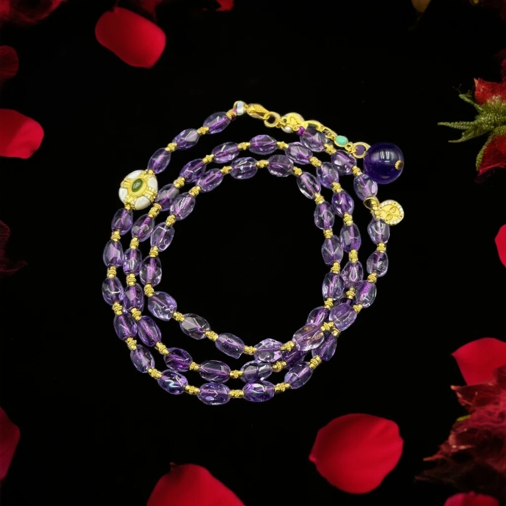 R112 紫水晶项链