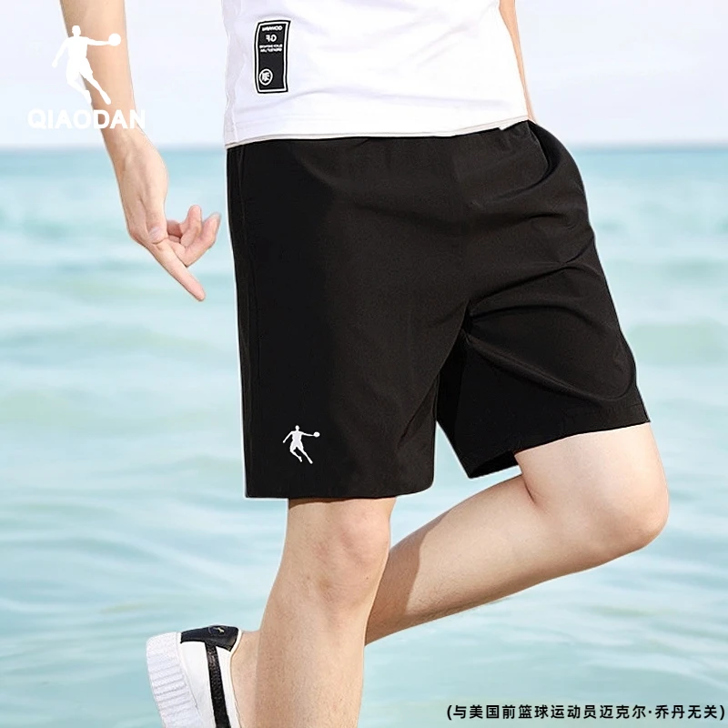 乔丹运动短裤2025夏宽松透气男士健身裤大码速干休闲运动短裤