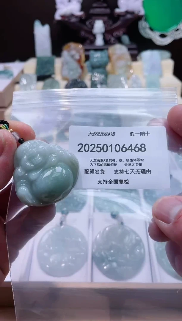 【闪购商品】翡翠颈饰未镶嵌闪购商品8号店200250010021